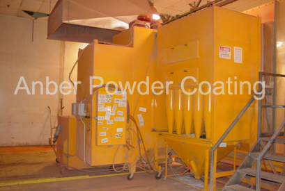 Multicyclone overspray powder collector